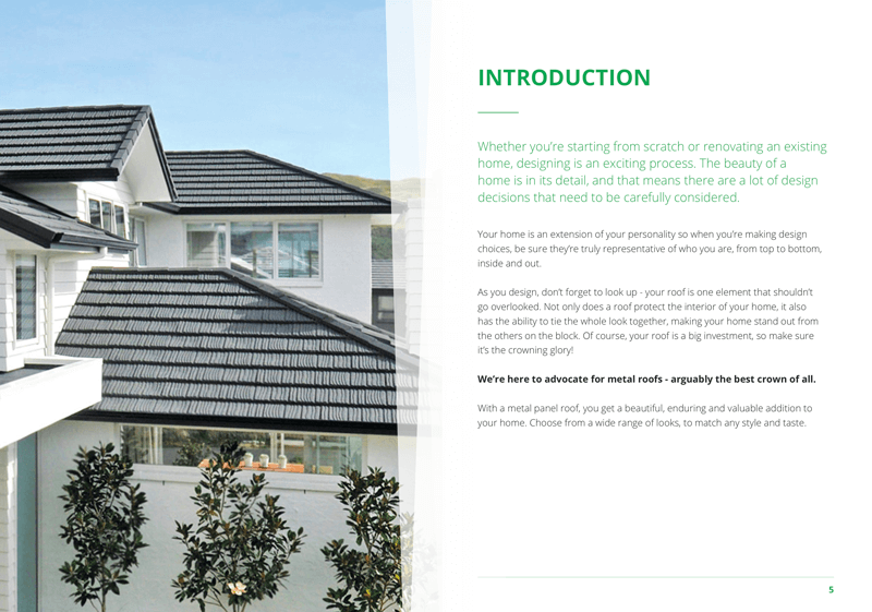 THE BENEFITS OF A METAL PANEL ROOF
